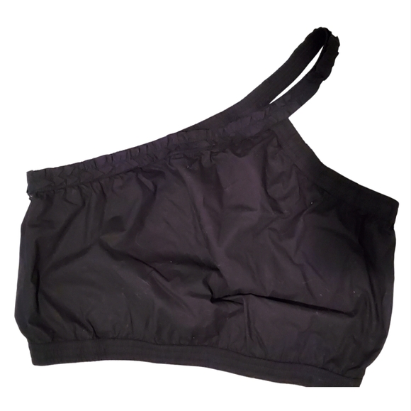 Bailey44 Casual One Shoulder Crop Top Womenswear Black L - Picture 3 of 3